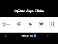 How to Make an Infinite Logo Slider Using Only HTML CSS No JavaScript Needed
