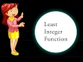 Calculus-least integer function