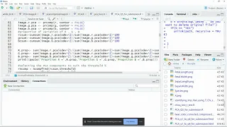 PCA IMAGE COMPRESSION R FUnctions