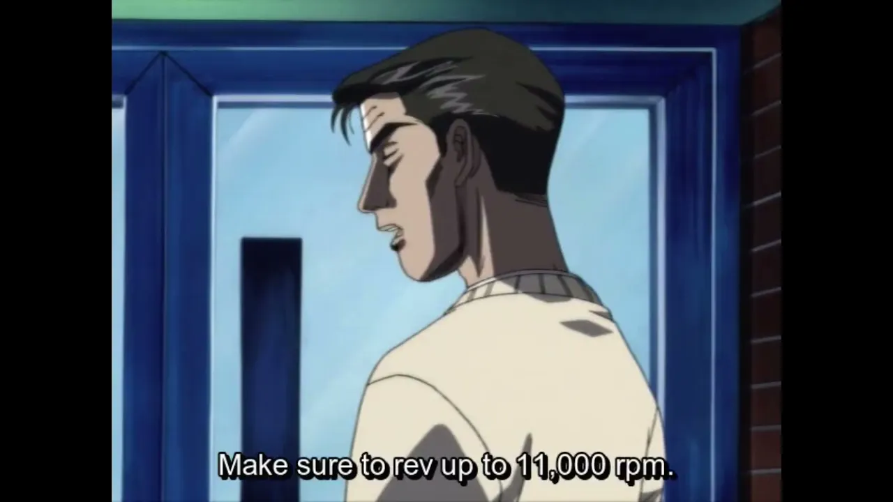 Initial D Make Up Your Mind original scene (Most legendary scene ever)