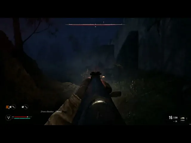 Night shootout with bandits