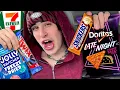 Trying NEW 7Eleven Snacks