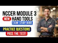 Pass the 2026 NCCER Module 3 Hand Tools Exam on Your First Try Full Questions and Review