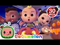 Lagu Halloween Skeleton Dance! | Let's Move Halloween 🦇🎃 + More CoComelon Nursery Rhymes \u0026 Kids Songs