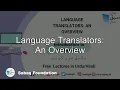 Language Translators An Overview Computer Science Lecture Sabaq pk