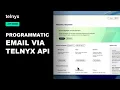 Send Transactional Email With Zero Config Using Telnyx Email API