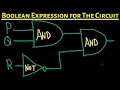 Determine the Boolean Expression for the Circuit from the Diagram