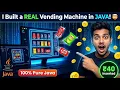 Vending Machine Simulator in Java with Source Code 2026 OOP GUI Database Project