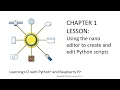 Using the nano editor From Learning IoT with Python and Raspberry Pi