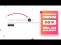 Creating Custom Mouse Cursors - HTML CSS Only and JavaScript
