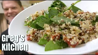 OPEN ME! This is the BEST quinoa salad recipe. It has crunch, flavour and most important... nutritio. 