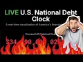 LIVE U S Debt Clock - Watch America s National Debt Rise in Real Time