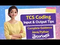 TCS Coding Input Output Tips TCS NQT 2026 TCS Preparation Guide