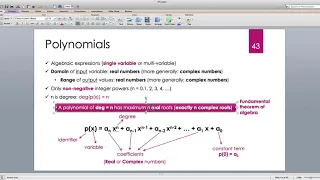 Java For Scientific Computing Polynomials -