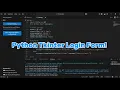 Basic Login Form Python Tkinter Music