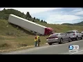 Road to Zero Fatalities UDOT worker urges all to stay focused behind the wheel after semi incident