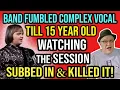 Lagu Band FUMBLED COMPLEX VOCAL…Finally LET Random KID Watching The Session Try…Hit #1-Professor of Rock