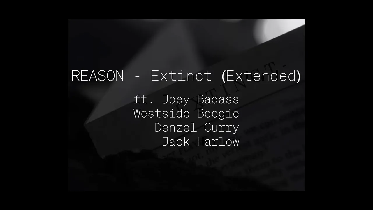 [가사 해석] REASON - Extinct (Extended) ft. Joey Badass, Westside Boogie, Denzel Curry & Jack Harlow