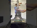 Download Lagu 24hrs Lego Eiffel Tower speed build!! #eiffeltower #lego  #france #paris #love #photography  #shorts