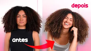 PINTEI MEU CABELO DEPOIS DE MUITO TEMPO - Lore Souza