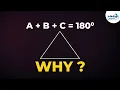 Proof of the Sum of Angles of a Triangle Measure 180 Degrees Don t Memorise
