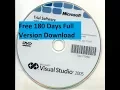 How To Download and Install Visual Studio 2005 Full