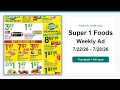 Super 1 Foods Weekly Ad 26 - 26 Top Deals
