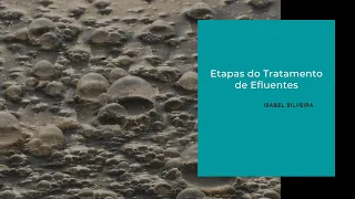 Etapas do Tratamento de Efluentes