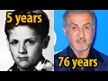 SYLVESTER STALLONE Children s photos first roles personal life