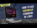 How to Use addgroup Command in Linux 7 Practical Examples LinuxSimply
