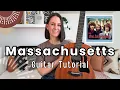 Massachusetts - The Bee Gees Acoustic Guitar Lesson Guitar Tutorial PLUS Play Along