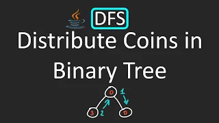 LeetCode - 979 Distribute Coins in Binary Tree DFS Java