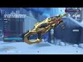 Widowmaker gold weapon with all skins
