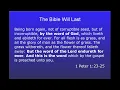Major Bible Themes Lesson One James Utter