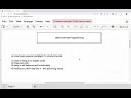Object Oriented Programming Introduction