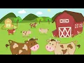 Old MacDonald Had A Farm (with Lyrics) Simple Kids Song #ReadAlong