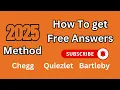 How to see free chegg quiezlet answers