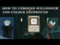 How to uncap willpower and unlock deepbound Deepwoken Verse 3