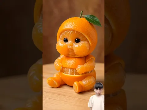 Cute Orange Baby 🍊🍊