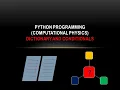 Python 5 Dictionary and Conditionals