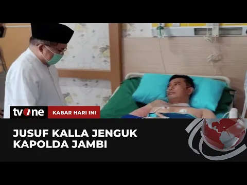 Jusuf Kalla Jenguk Kapolda Jambi di RS Polri