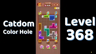 Catdom Color Hole Level 368 Screenshot
