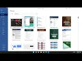 How to Create a Template in Word Creating Templates Tutorial