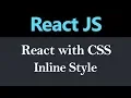 Styling Component Inline Style in React JS Hindi