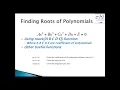 MATLAB Lecture 5-SOLVING NON-LINEAR EQUATIONS