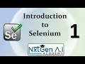 Selenium Tutorials for Beginners - 1 Introduction to Selenium