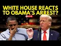 Download Lagu US Breaking News LIVE: Barack Obama Under Fire | White House' Big Remark On Obama's Arrest | Trump
