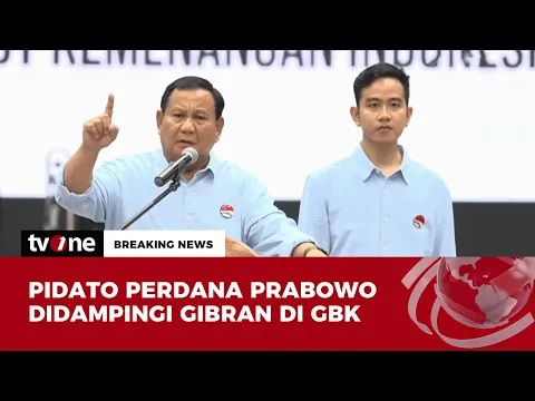 Pidato Berapi-api Prabowo di Indonesia Arena GBK