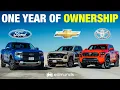 Toyota Tacoma vs Chevy Colorado vs Ford Ranger What We Learned After a Year of Ownership