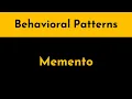 The Memento Pattern Explained and Implemented in Java Behavioral Design Patterns Geekific